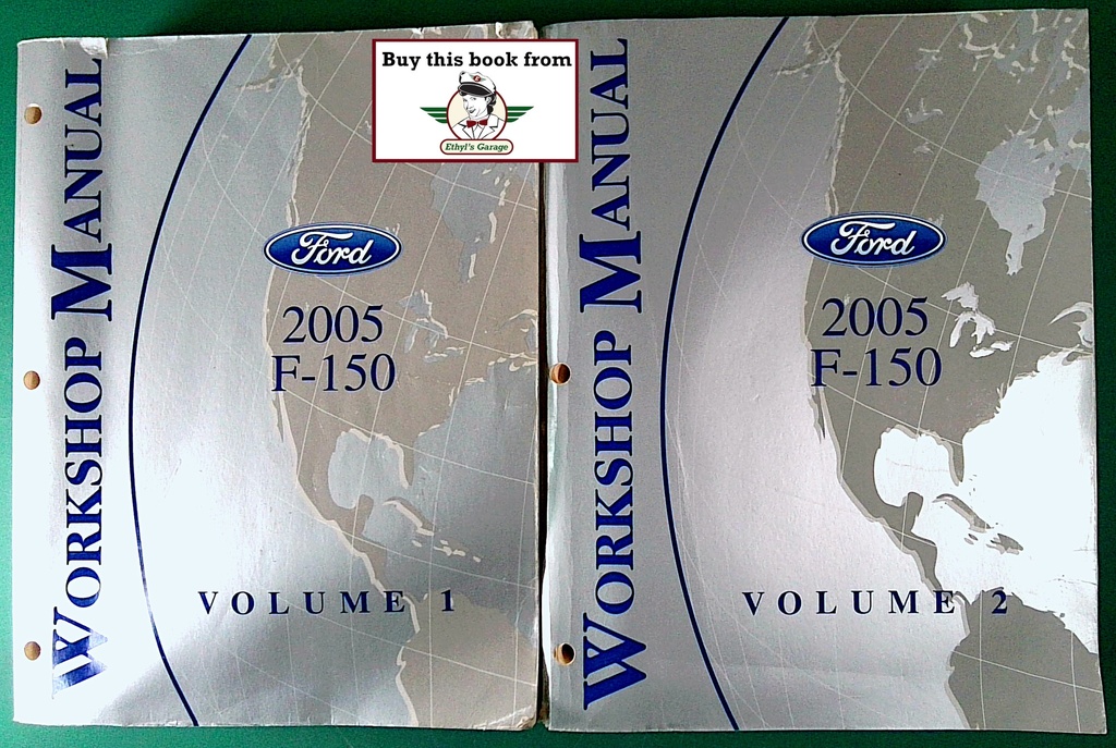 2005 Ford F-150 Pickup Factory OEM Shop Service Workshop Manual